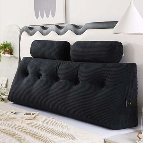 Almohada de lectura ergonómica para adultos, cojín de apoyo de espalda grande para cama y sofá, perfecto para leer, relajarse y comodidad (#8 200 x 50 x 20 cm)