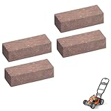 4 Stück Rasenmäher Bremsbelag Rasentraktor Bremsklotz,Hochleistungs Bremsklotz für Gartengeräte,Kompatibel Mit Husqvarna 5321209–61,Tecumseh 799021,Honda Gc790006,Peerless 790006