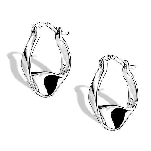 ALEXCRAFT-Pendientes-Mujer-Plata-Pendientes-Plata-Mujer-Pendientes-Plata-Pequenos-Regalo-Mujeres