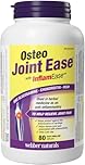 Webber Naturals Osteo Joint Ease with InflamEase, Glucosamine, Chondroitin, and MSM, 80 Caplets, Helps Ease Joint Pain Associated with Osteoarthritis