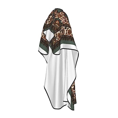 Cape de coupe blanche imperméable BONDIJ à fermeture réglable taille unique - 3