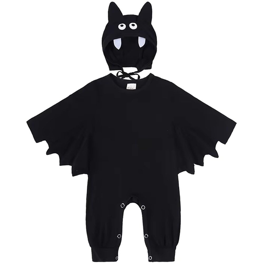 Disfraz de murciélago para bebé ideal para fotos de Halloween en familia