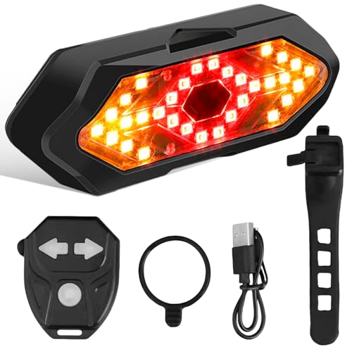 E Scooter Rücklicht, E Scooter Blinker, Blinker, Roller Blinker mit...