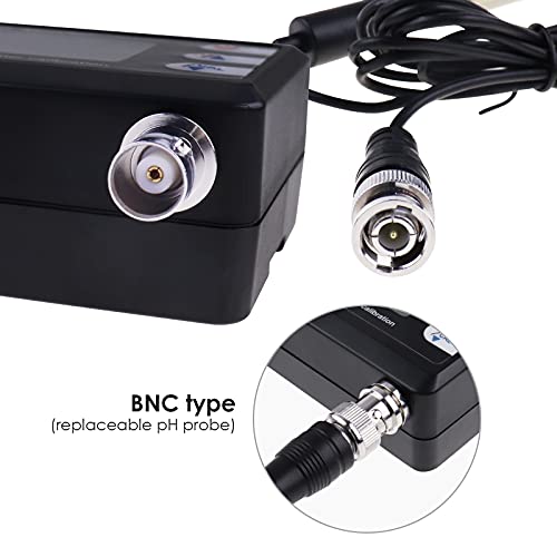 Digital Combo Ph & Temperature Meter, Aquarium Thermometer Ph Monitor With Automatic Calibration Function For Fish Tank Hydroponics Aquaculture Laboratory #TOP3