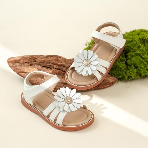 Image of Kiderence Toddler Girls Sandals Little Girls Kids Summer Shoes Toddler Sandals