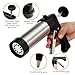 Stainless Steel Cookies Press, Cookies Press for Baking,Cookie Press Gun Kit with 13 Cookie Discs and 8 Piping Tips for DIY cake Maker Decorating Baking Supplies