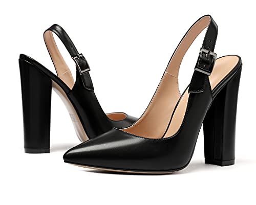 slingback pointed toe pumps