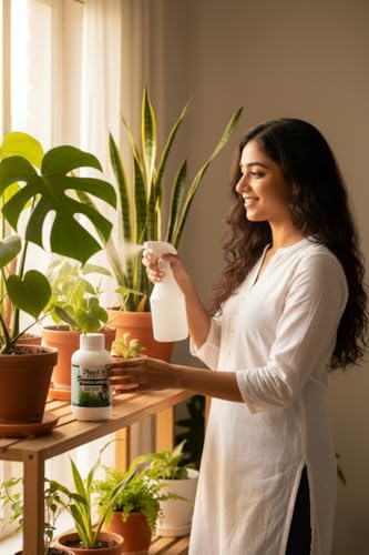 Image of PLANT'S BUDDY Seaweed Miracle - 100% Organic Seaweed Liquid Fertilizer for plant | Boosts Growth, Flowering, Fruit Quality & Soil Health | For All Plants - Foliar & Soil Application - 250ml