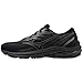 Produktbild Mizuno Herren Wave EQUATE 7 Straßen-Laufschuh, Black/Metallic Gray, 43 EU