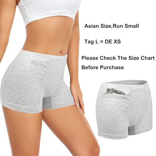 Frauen Anti-Diebstahl-Unterwäsche mit geheimer Tasche weibliches Höschen für Reise Urlaub Geld Karte Pass Sicherheit Schutz