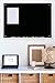 Audio-Visual Direct Magnetic Black Glass Dry-Erase Board Set - 4' x 3' - Includes Magnets, Hardware & Marker Tray
