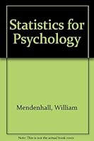 Statistics for Psychology 0878721266 Book Cover