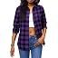 Purple Flannel Plaid