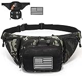 Vdones Tactical Fanny Pack Gun Holster Concealed Carry Pistol Military Tactical Waist Bag Waterproof...