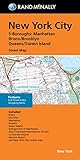 Rand McNally Folded Map: New York City 5 Boroughs Street Map