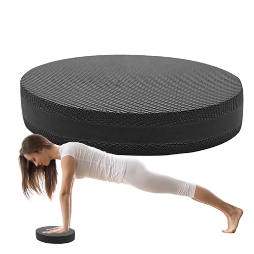 Almohadilla de equilibrio de yoga, almohadilla de equilibrio de ejercicios, cojín de estabilidad, tabla de espuma, entrenador de ejercicios de entrenamiento, antideslizante, cómoda y de equilibrio