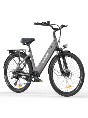HillMiles Elektrofahrrad für Erwachsene, 26 Zoll, MileCity1