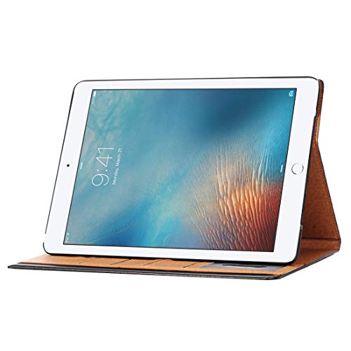Étui de remplacement pour tablette couverture intégrale cuir antichoc avec support - 5
