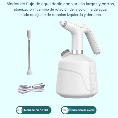 Bouteille de pulvérisation automatique rechargeable 2000 ml pour hydroponie