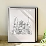 Podronale 16x20” Aluminum Poster Frame in Black, 2 Packs with Plexiglass, Wall Mounted, Hang Vertica