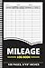 Mileage Log Book: Auto Mileage Journal, Odometer Tracking Logbook, Truck and Car Miles Expenses Tracker For Small Business or Personal Taxes - 105 Pages, 6x9 inche