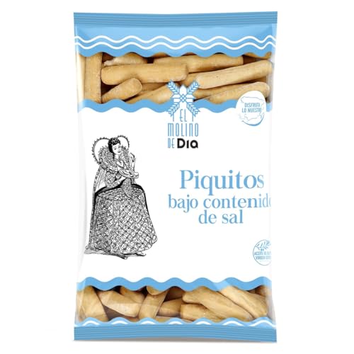 EL MOLINO DE DIA piquitos bajo contenido en sal bolsa 180 gr