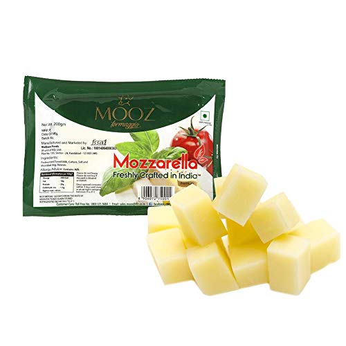 Mooz Mozzarella Cheese Pizza, 200 g Amazon.in Grocery & Gourmet Foods