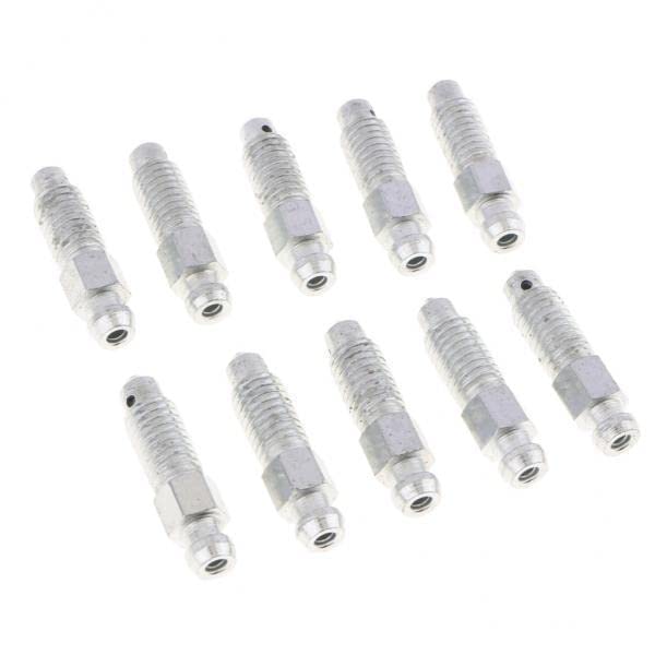 4x10 Pieces M8*1.25 Car Front Rear Brake Caliper Bleeder Screws Silver 32mm | Caliper Parts | Brakes & Brake Parts | Car & Truck Parts-image-36