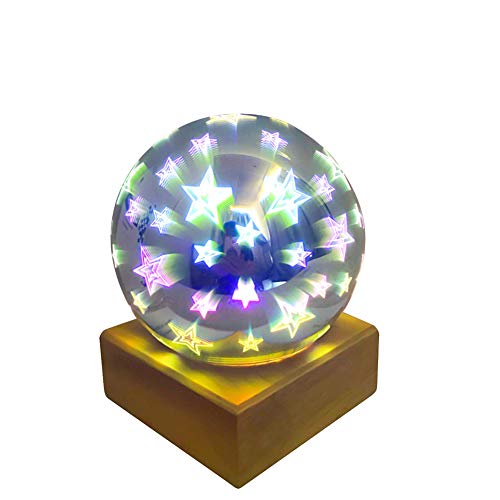 Preisvergleich Produktbild Homclo 3D nachtlampe sternenhimmel Nachtlicht Sternen Tischlampe Stehlampe Nachtlicht mit USB dekoration Nachtlampe Stimmungslicht nachtlicht für Schlafzimmer, Kinderzimmer