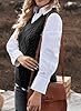 EVALESS Womens Black Sweater Vest V Neck Sleeveles... #3