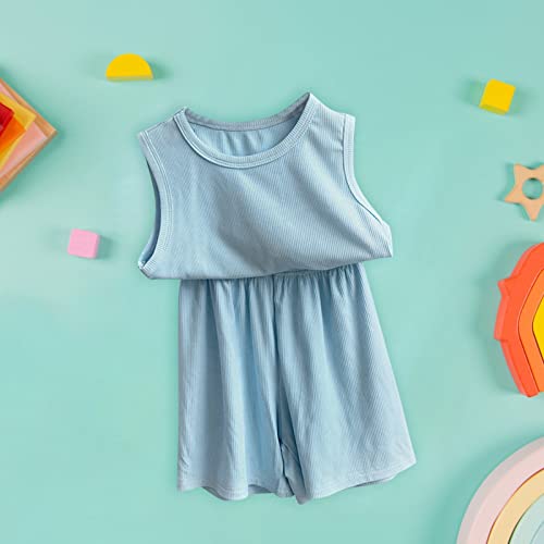 Pijama infantil de algodão puro, adequado para a pele, para crianças do meio e das crianças, top par