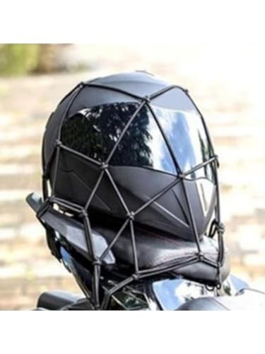 Motosiklet Bisiklet Bağlama Filesi Kask Eşya Kancalı Bagaj Tutucu Elastik Halat Lastiği