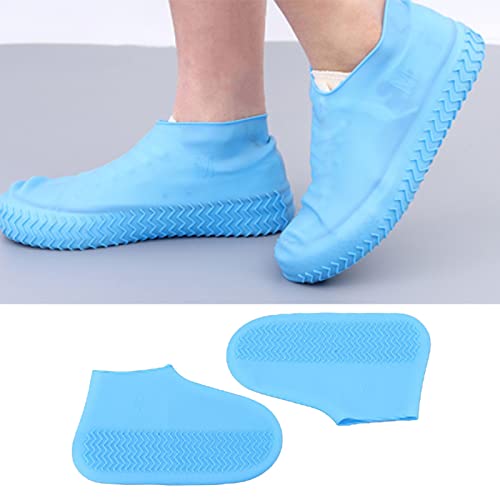 Cubiertas para zapatos, protectores de silicona antideslizantes y resistentes al agua para exteriores miniatura 3