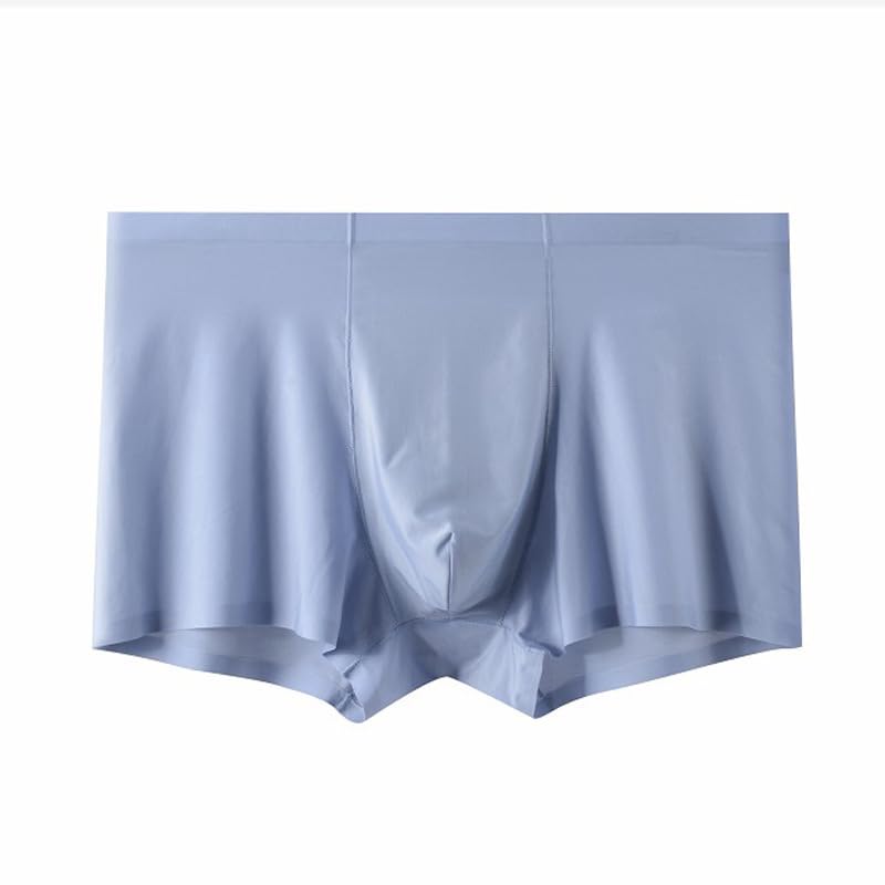 Image of SSoShHub Ultra-Soft Lycra Material Trunks for Men| Ice-Silk Seamless Men Short | Underwear | Breathable Antibacterial Boxers