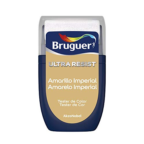 Bruguer Tester ULTRA RESIST Pintura para paredes ultra lavable Amarillo Imperial