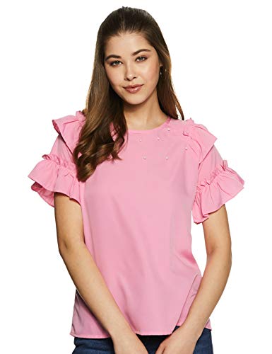 Image of Rare Women's Solid Regular Fit Blouse