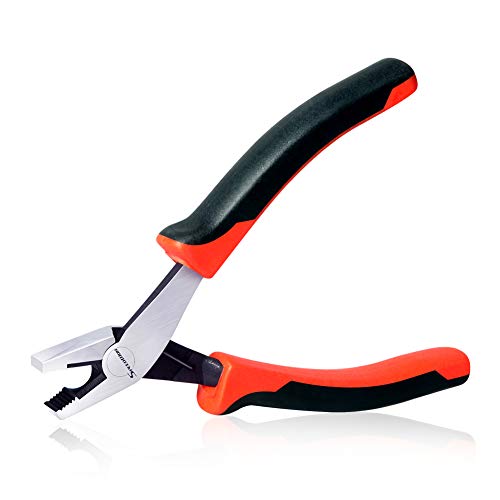 SPEEDWOX Mini Llineman's Pliers Micro Combination Pliers 4.5 Inches Small Precision Wire Cutters