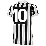  Copa 84-85 Juventus No 10 Home Retro Trikot - S