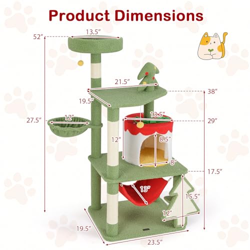 Árbol de Navidad para Gatos 52 in PETSITE miniatura 4