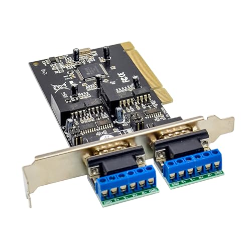 Carte PCI vers RS232 RS485 de qualité industrielle pour serveurs