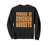 Photo Gallery divertente powered by chicken nuggets donne uomini bambini felpa Photo Gallery divertente powered by chicken nuggets donne uomini bambini felpa