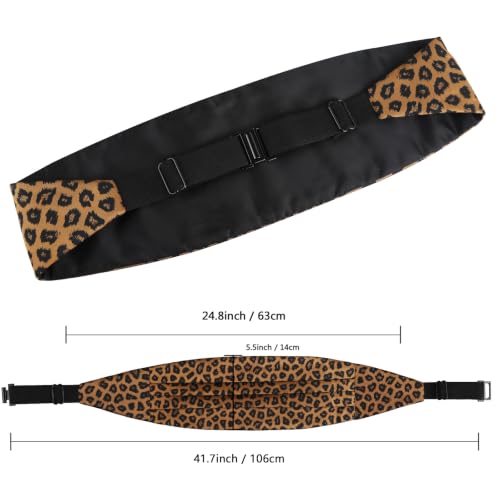Image of Alizeal Mens Paisley Adjustable Bow Tie Set
