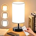 Caromolly Light Therapy Lamp, 10000 Lux Light with Remote Control, 3 Color Temperature & 4 Brightness Level & Timer, Daylight Lamp for Home, Office, Decoration(Black Base White Shade)