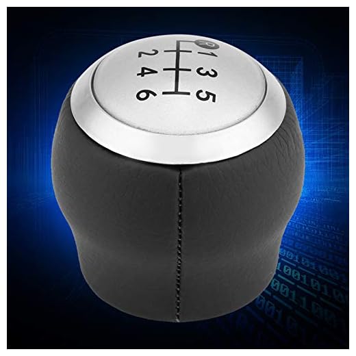 6 Velocidades Pomo de Cambio Cabeza de Perilla de Palanca de Cambio de Engranaje del Automóvil para 1.8MT YARIS AURIS AYGO