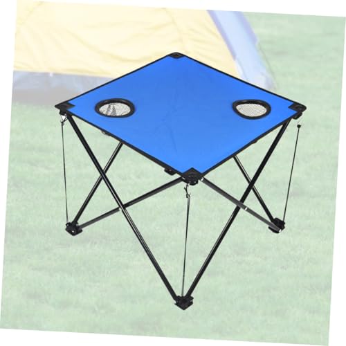 Table pliante de camping stable anti-renversement pour bureau d'appoint extérieur