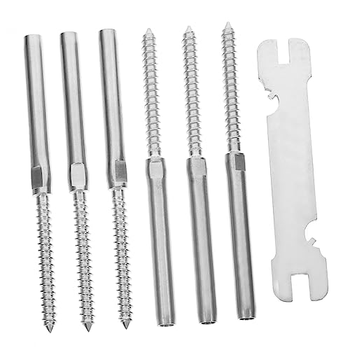 ARTIBETTER Stainless Steel 3/16 Lag Screws for Cable Railing Kit Wire Railing Hardware
