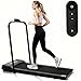 Caminadora Eléctrica, Caminadora Portátil,Walking Pad con Asa, Pantalla Digital Electrónica,Control Remoto,para Ejercicio en Casa u Oficina,110* 50* 105 cm, 110 V(La pantalla LED muestra la velocidad)