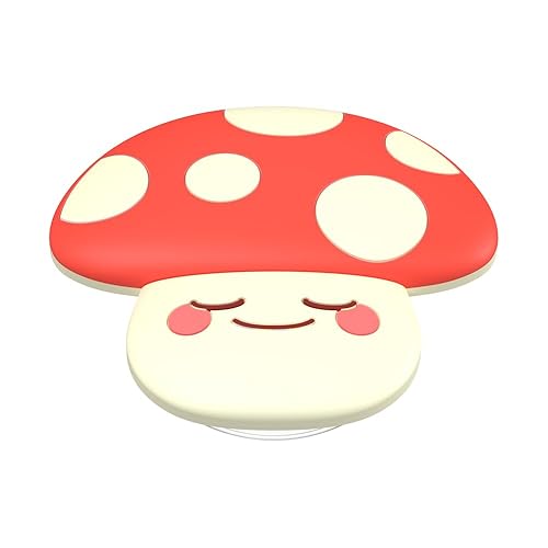 ​​​​PopSockets Phone Grip with Expanding Kickstand, Adhesive Grip - PopOut Cute Shroomie - Adhesive - PopOut Shroomie
