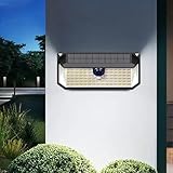 Batone【最新2024】ソーラーライト センサーライト 屋外5000LM 3200mAhランプビーズ 強力 リー ガーデンライト高感度太陽光発電 自動点灯 電気代不要 省エネ IP65防水防塵 ガーデンライト 明暗センサー 設置簡単 玄関/廊下/庭/壁掛け/駐車場/物置/停電時適用 ソーラー 地震 津波 台風 防災対応 クリスマスプレゼント