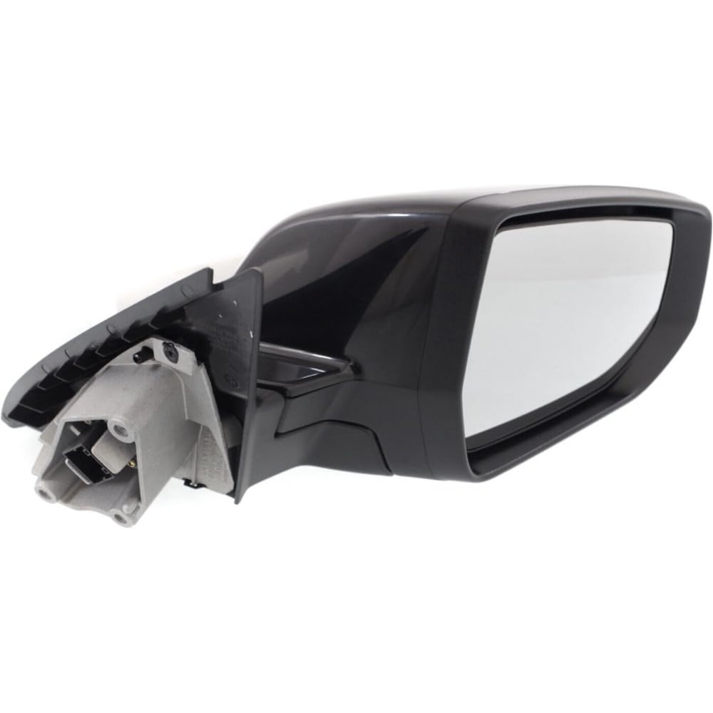 2011 Chevy Impala Passenger Side Mirror Left Side Power Adjust Manual Folding Mirror For 2004-2008 Chevy Malibu - Textured Black Chevy Malibu Mirror - Foto 5